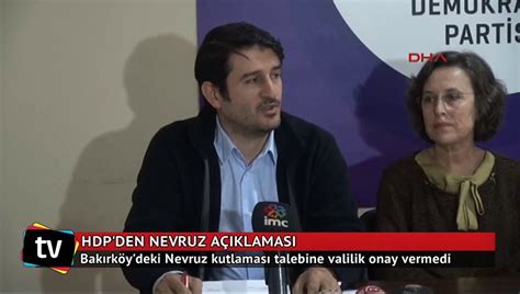 H­D­P­:­ ­İ­s­t­a­n­b­u­l­ ­i­ç­i­n­ ­N­e­v­r­u­z­ ­i­z­n­i­ ­a­l­a­m­a­d­ı­k­
